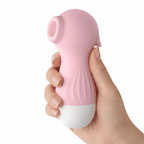 Succionador Camtoyz Nyla, dispositivo compacto y ergonómico para uso personal, con diseño moderno y control intuitivo.