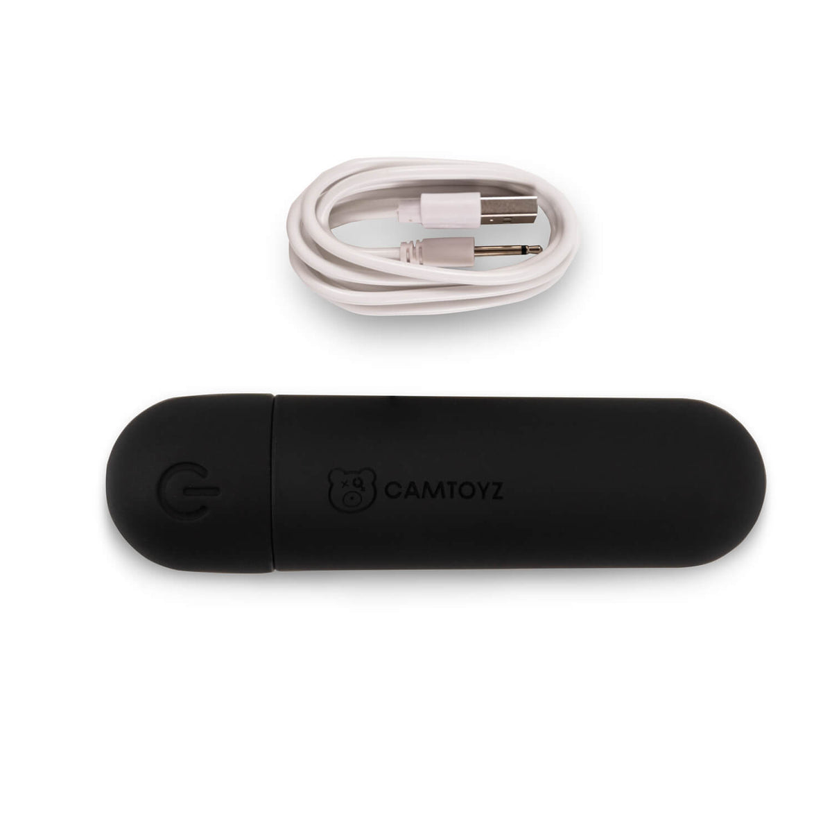 Vibrador Hazel Lolly de Camtoyz con cable, diseño colorido y compacto para placer personal.