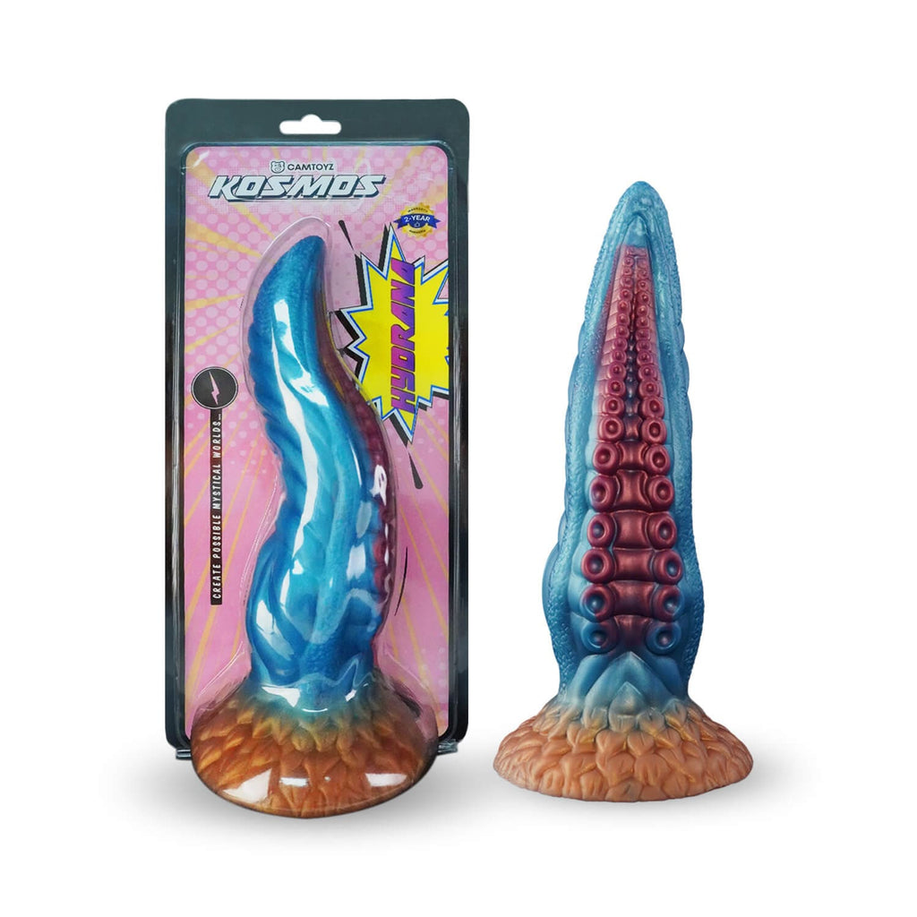 Dildo Hydrana de Juguito de Calzón, con forma realista y textura suave, mostrado en la imagen.