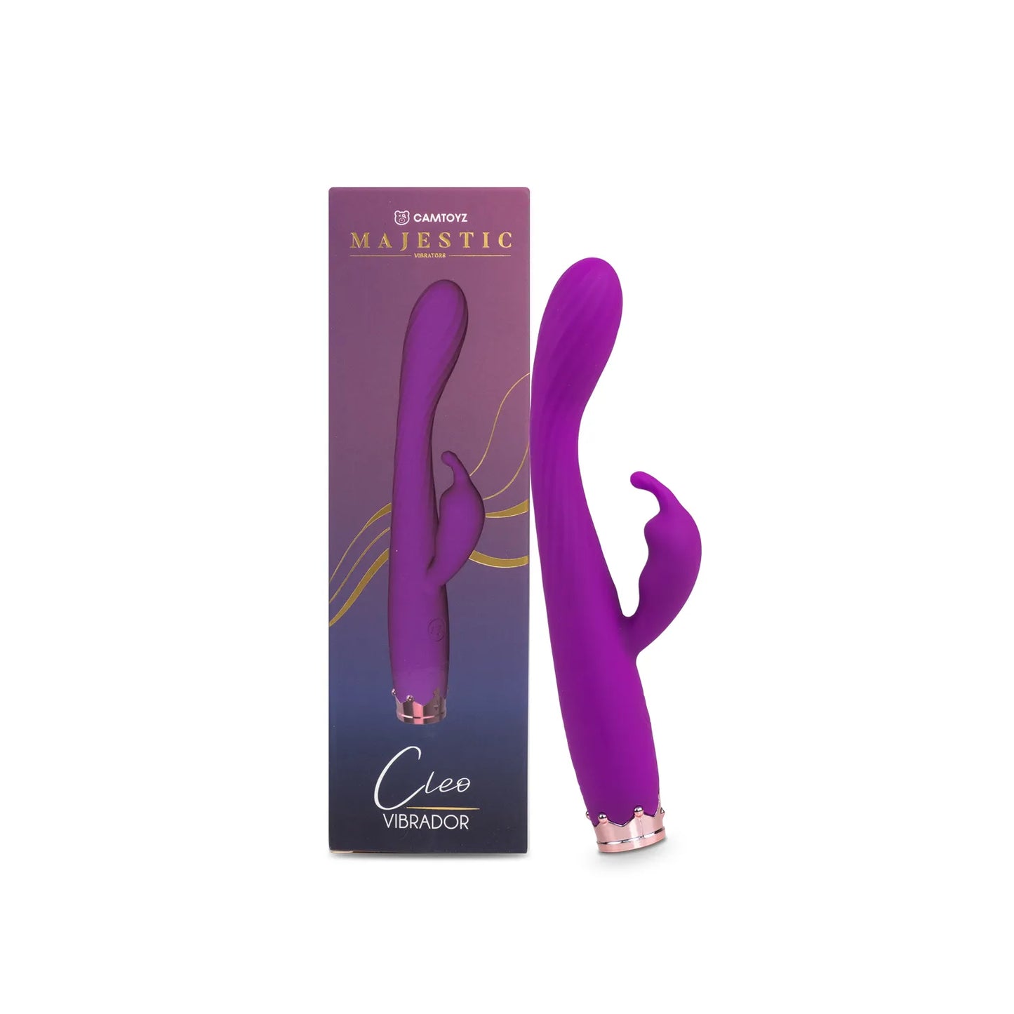 Majestic Vibrador Cleo Morado