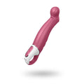 Hippo de peluche Satisfyer Vibes Petting en color salmón de la marca juguitodecalzon, con detalles suaves y amigables.