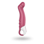 Hippo de peluche rosa Satisfyer Vibes Petting Hippo Salmón de la marca juguitodecalzon, con detalles suaves y color vibrante.