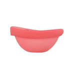 Disco menstrual UVA de gestión menstrual en color rosa, con diseño ergonómico y superficie suave para comodidad y protección.