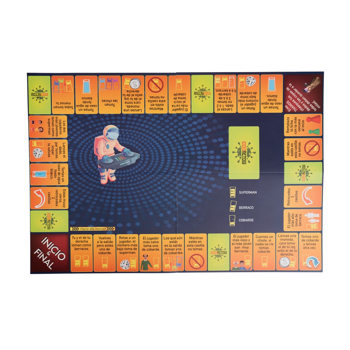 Juego de Mesa Alcohovid