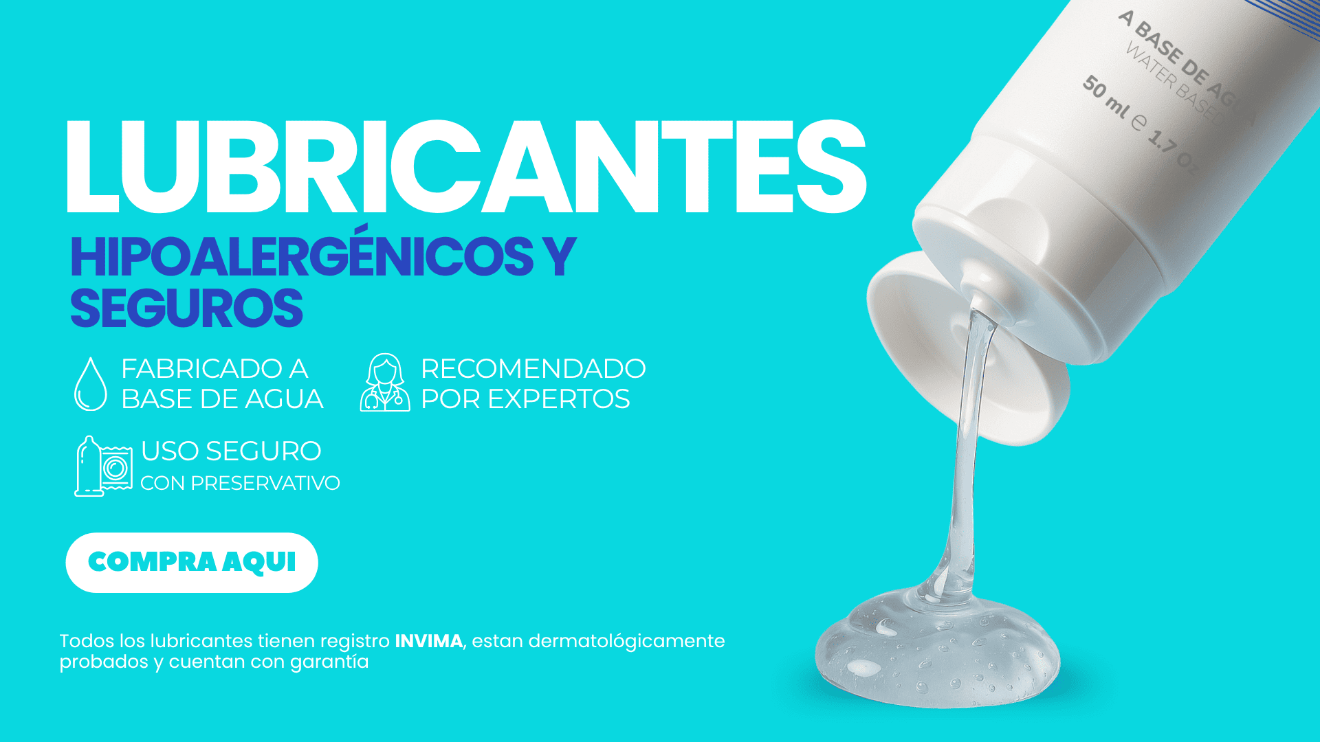 lubricantes intimos a base de agua, con sabor, multiorgasmicos