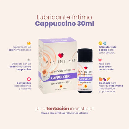 Lubricante Íntimo Caliente Cappuccino