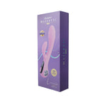 Vibrador Lucile Majestic Pro de forma de conejo de la marca Camtoyz, con detalles en color y diseño ergonómico.