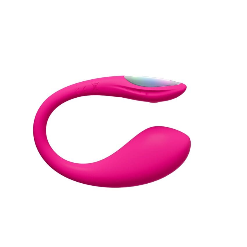 Lush Mini de Lovense, vibrador sexual recargable de tamaño compacto, en color rosa, con control remoto y diseño discreto.