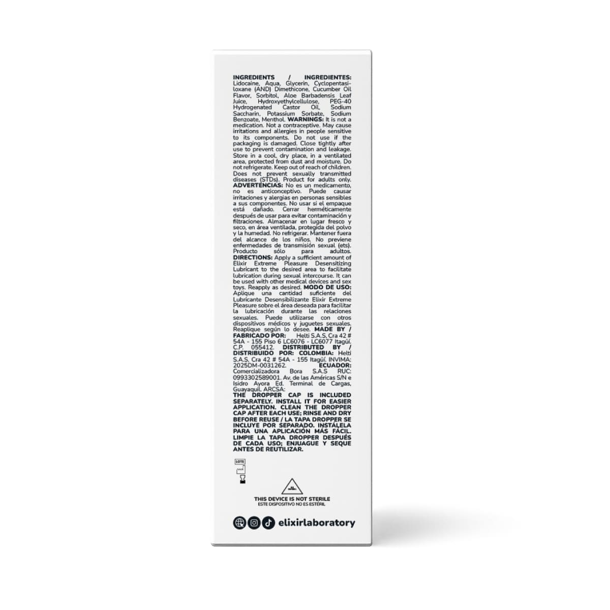 ANESTY – Lubricante Anal Desensibilizante