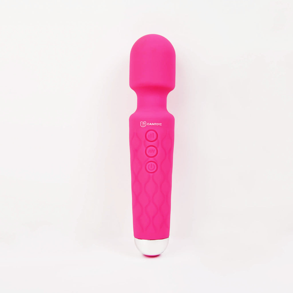 Vibrador tipo Hitachi Noah Majestic de Distrisex, varita mágica masajeadora potente con diseño ergonómico y resistente.