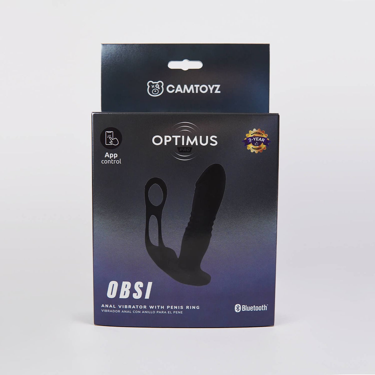Estimulador Anal Interactivo Obsi Optimus de CamToyz