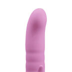 Vibrador Osma Majestic Pro de forma de conejo de la marca Camtoyz, con detalles en color rosa y diseño ergonómico para placer.