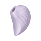 Succionador Satisfyer Pearl Diver en color violeta, con diseño ergonómico y suave para uso íntimo, imagen en primer plano.