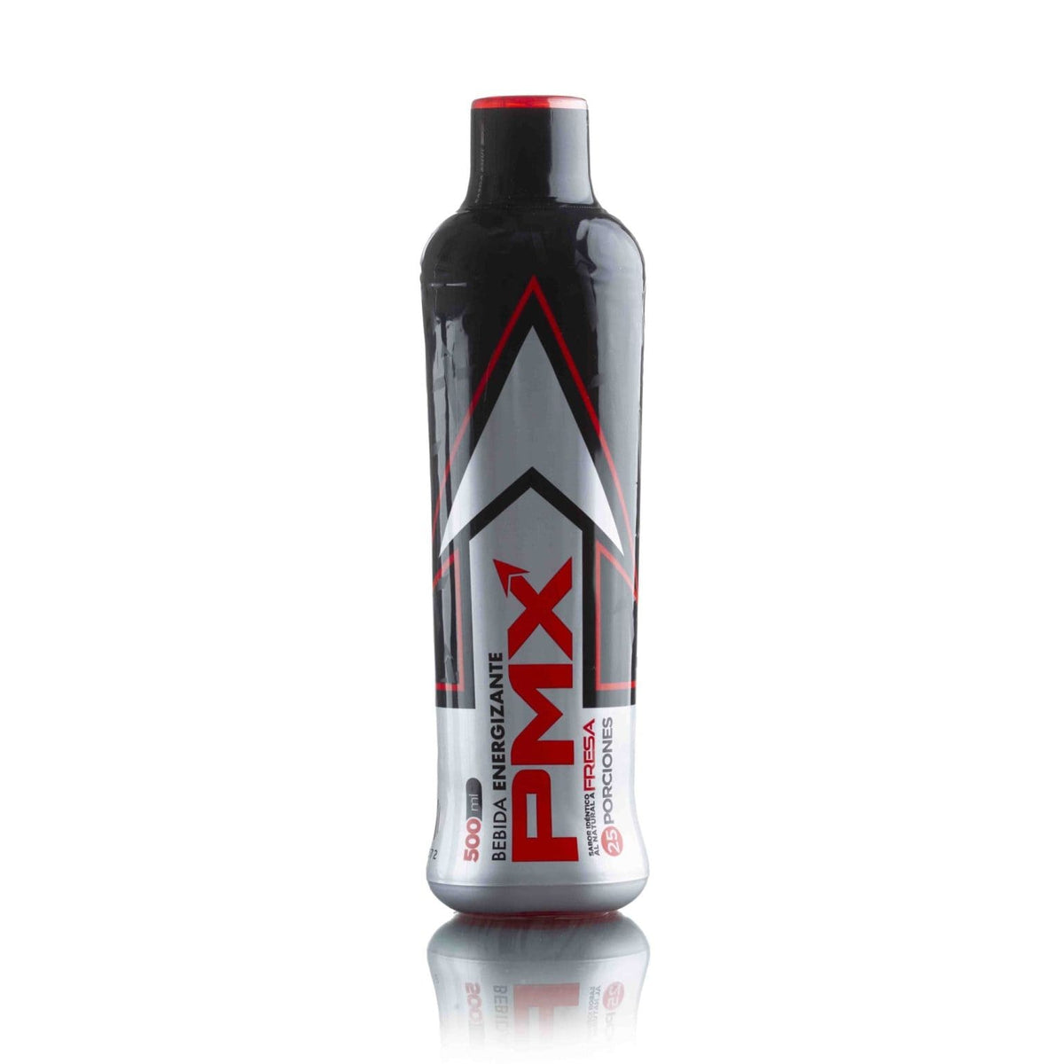 Potenciador PMX PoderMax de 500 ml, botella con etiqueta de Juguito de Calzón, para mejorar el rendimiento sexual.