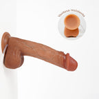 Dildo ultrarrealista Regor Raw de Camtoyz, con textura detallada y diseño realista para placer íntimo.