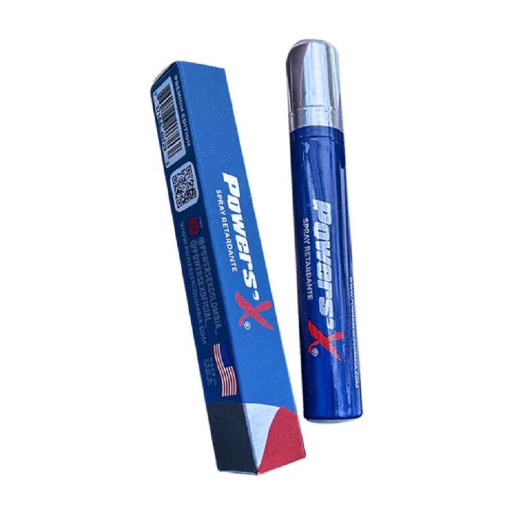Retardante PowerSex Premium en botella de 8ml, accesorio de Distrisex para prolongar la duración en actividades íntimas.