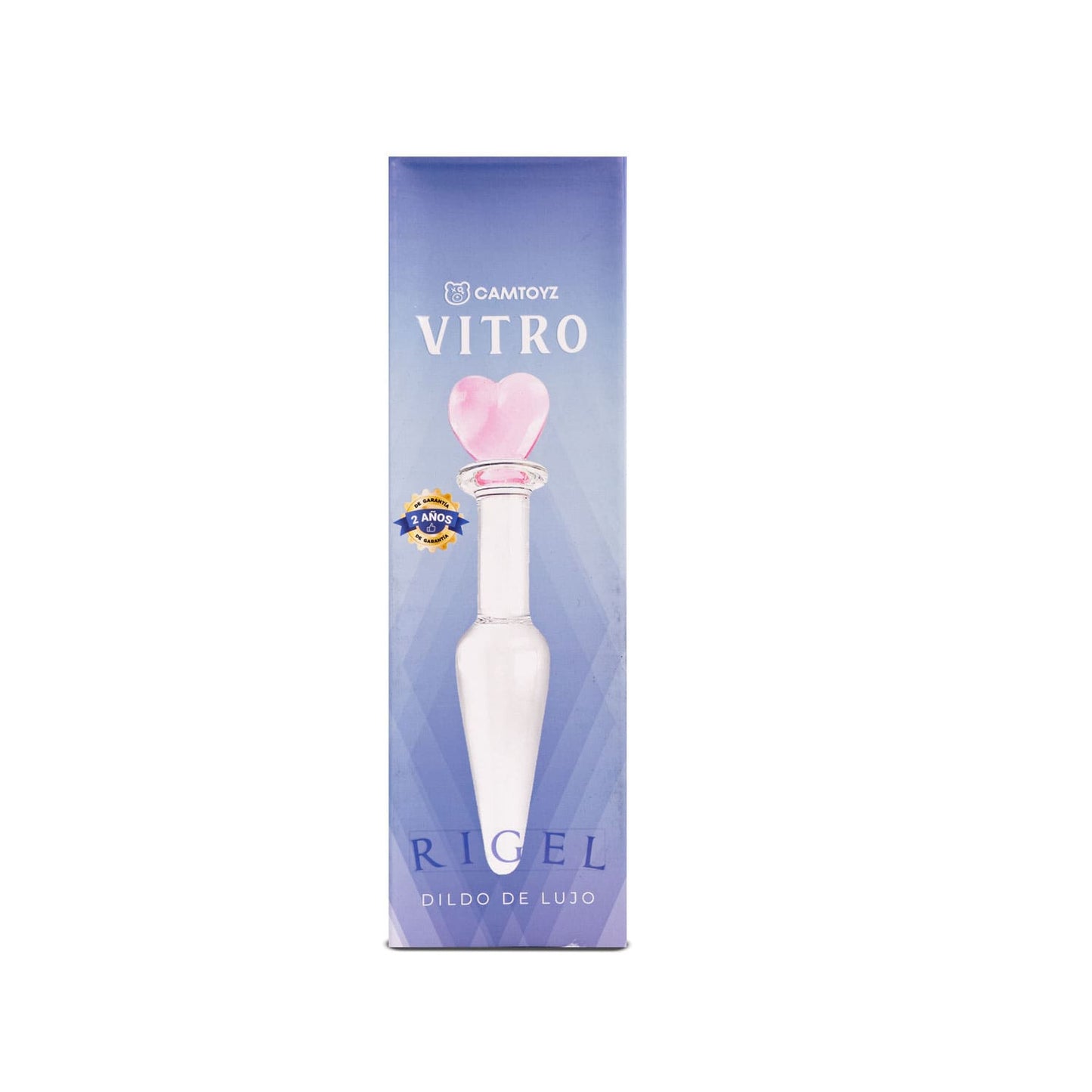 Vitro Dildo de Vidrio Rigel 13 cm