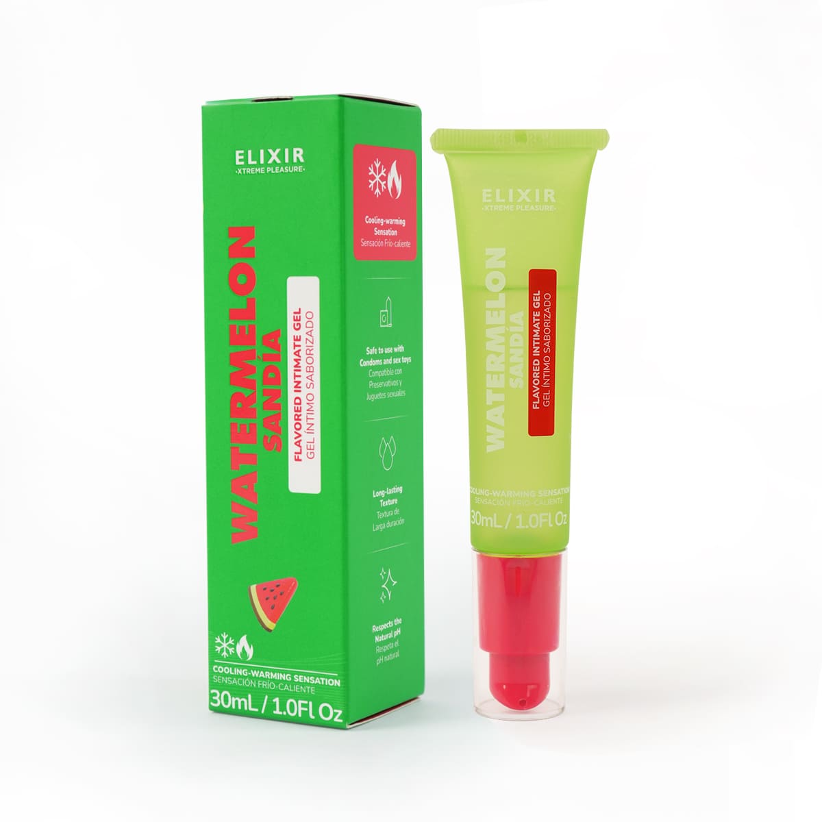 Lubricante Íntimo Saborizado Sandía Elixir