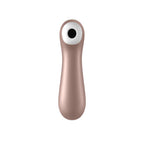 Succionador Satisfyer Pro 2+ para clítoris, dispositivo de estimulación con diseño compacto y moderno.