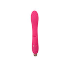 Vibrador doble Selina de Juguito de Calzón, con diseño ergonómico y detalles en colores vibrantes para placer y comodidad.