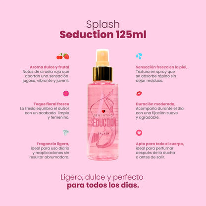 Splash Seduction 125ml – Sen Íntimo
