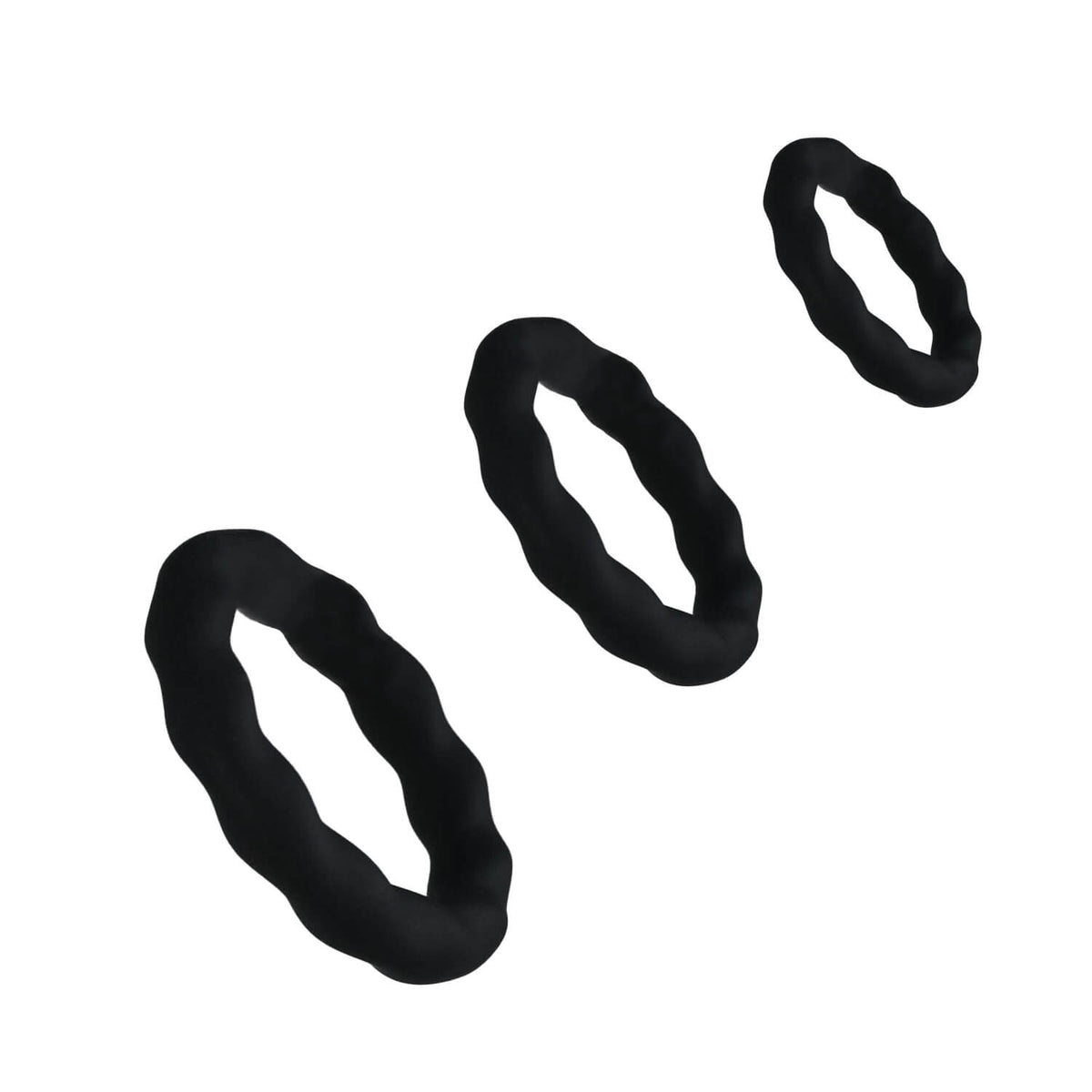 Anillo para pene Tridente Camtoyz de Distrisex, diseñado para mejorar la estimulación y el placer masculino.