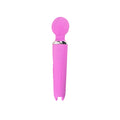 Vibrador tipo Hitachi Ursula de la marca Camtoyz, con diseño ergonómico y detalles en color rosa, visible en la imagen.