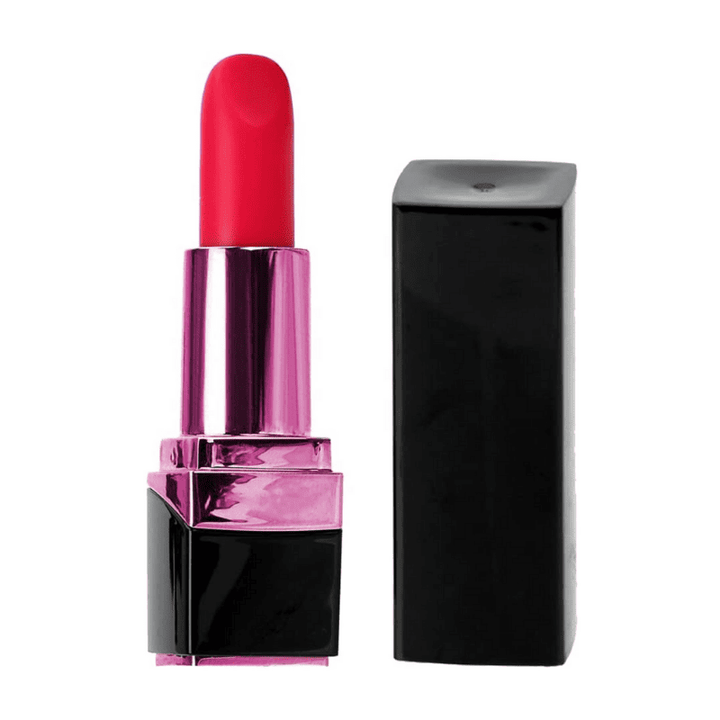 Vibrador estimulador de clítoris recargable USB de la marca Frenesí, con diseño compacto y color vibrante.