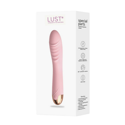 VIBRADOR LUST CON ROTACIÓN