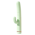 Conejo vibrador automático con calor, vibración y empuje de la marca Juguito de Calzón, para placer íntimo y estimulante.