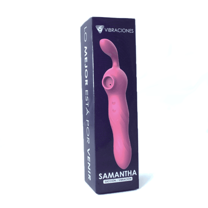 Vibrador + Succionador 2 en 1