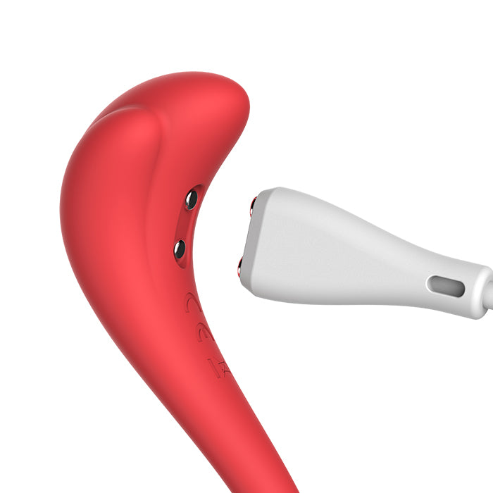 Vibrador interactivo Svakom Fenix Neo 2 con control por app, diseño elegante y funcionalidad avanzada para placer personalizado.