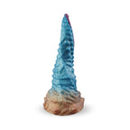 Dildo Camtoyz Vortex, con textura en espiral y forma ergonómica, diseñado para placer y estimulación.