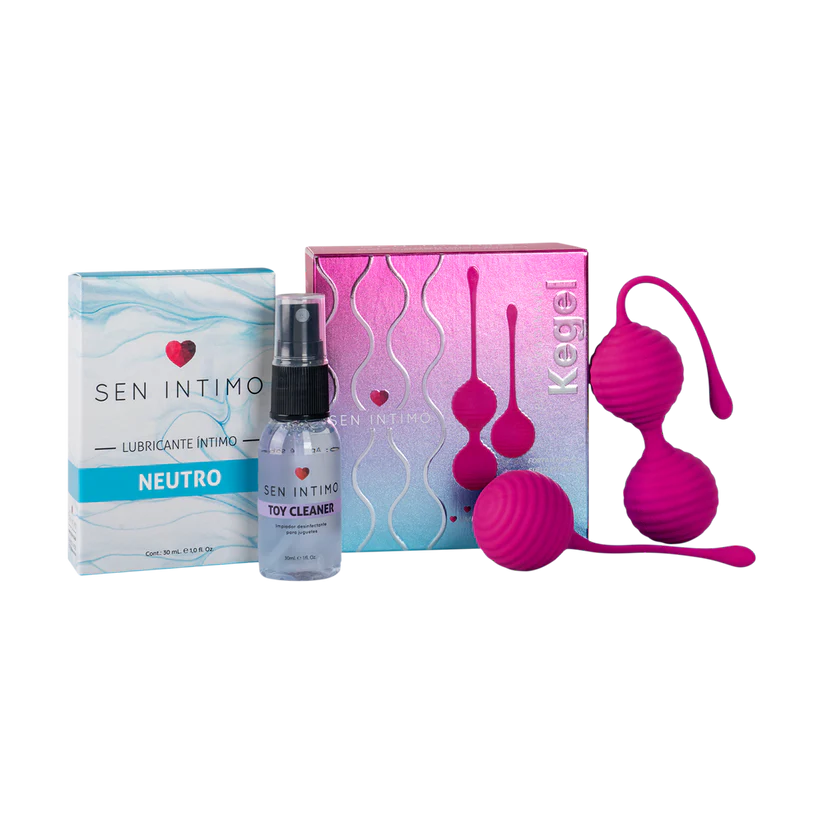 KIT BOLAS KEGEL + lubricante + limpiador