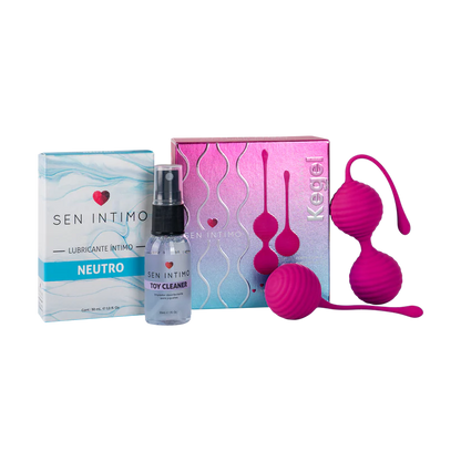 KIT BOLAS KEGEL + lubricante + limpiador