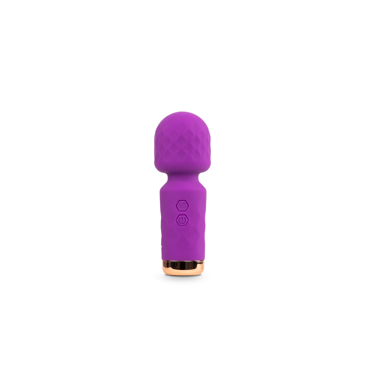 Vibrador Hitachi Aselia de Distrisex, con diseño compacto y control de intensidad, visible en la imagen.
