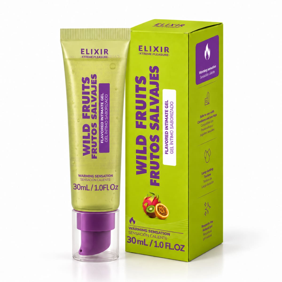 Lubricante Íntimo Elixir Sabor Frutos Salvajes