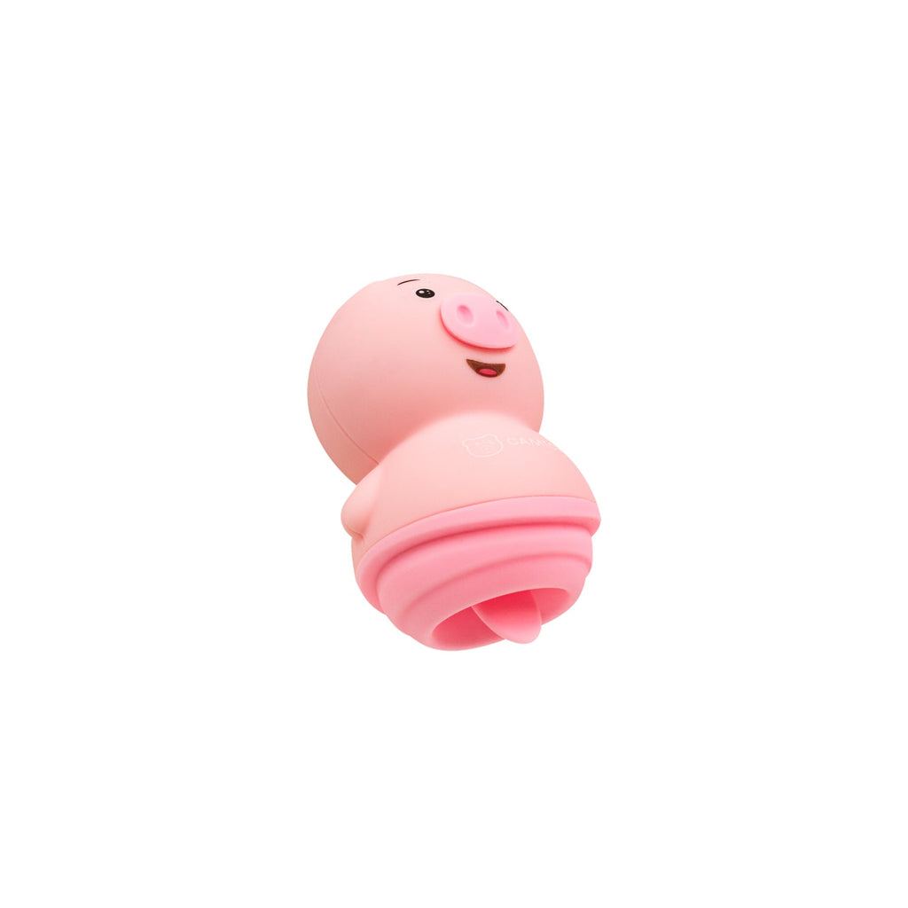 Vibrador Camtoyz Pigly de color rosa, con diseño compacto y suave, ideal para placer y estimulación personal.