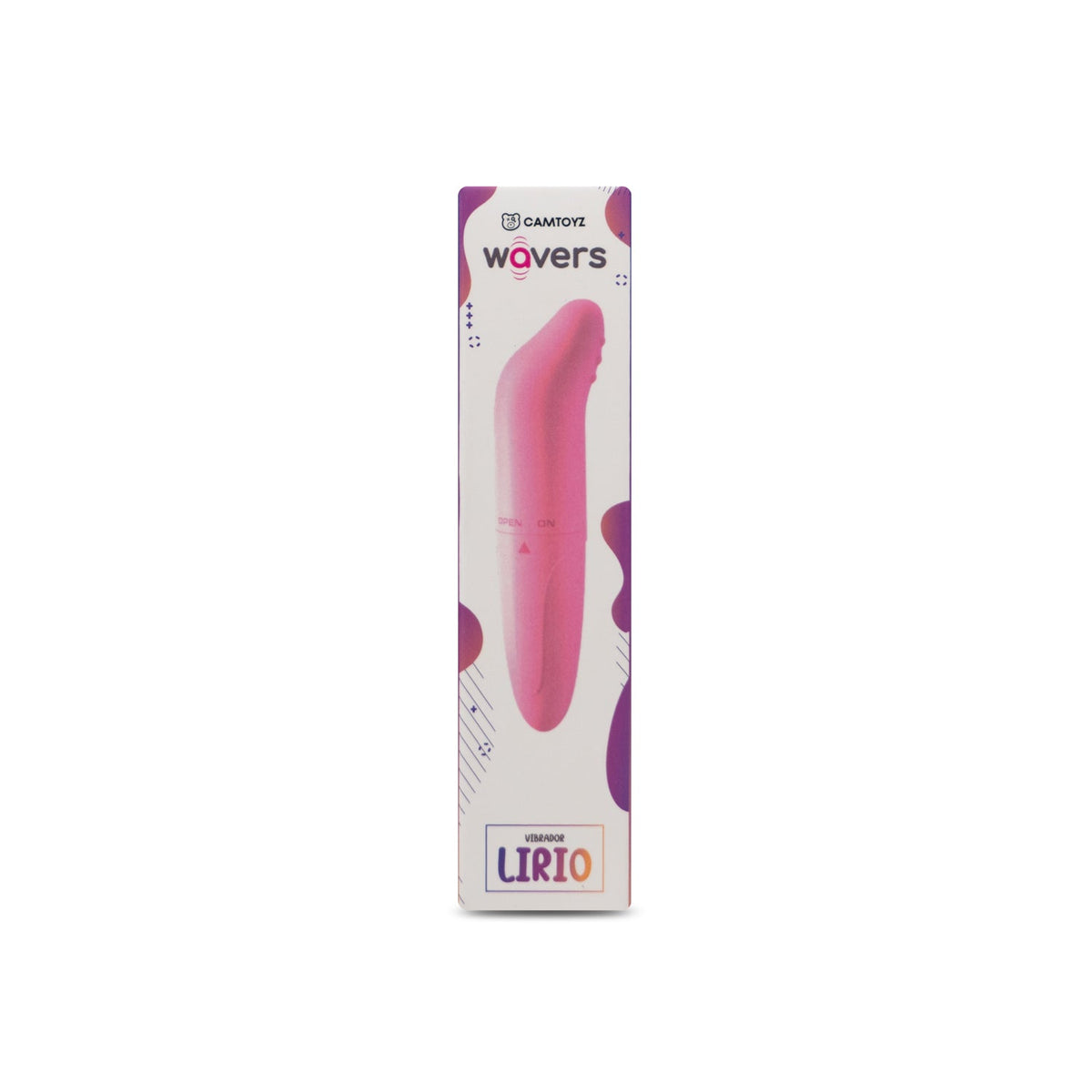 Vibrador Bala Lirio de la marca Laura Bayona en color rosa, diseñado para placer y estimulación.