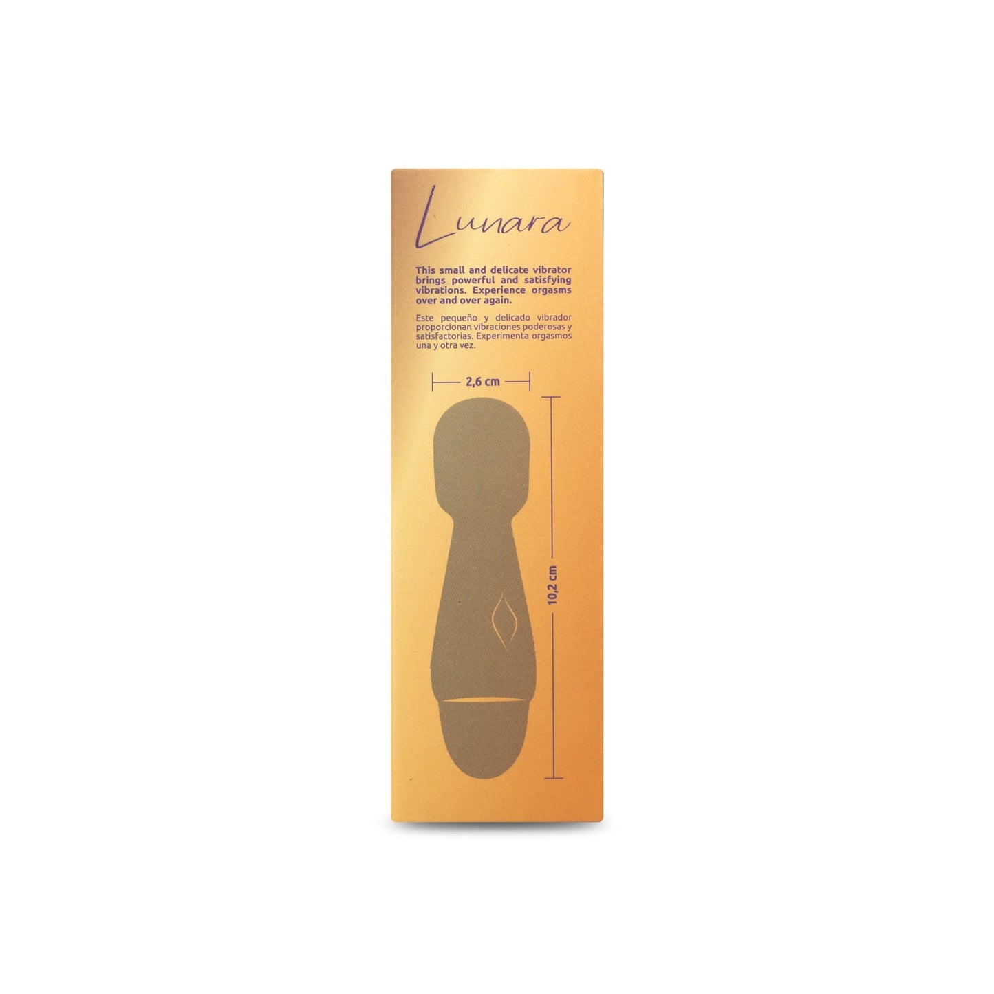 Vibrador Hitachi Lunara Lila Juguito De Calzón 0264