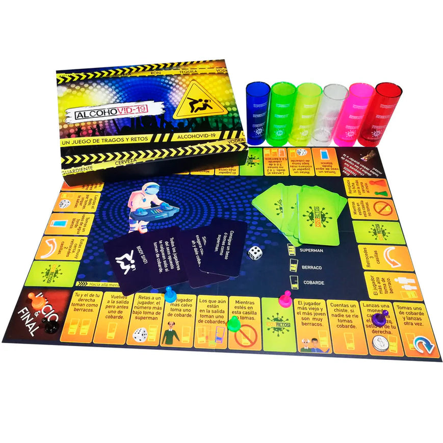 Juego de Mesa Alcohovid