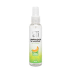 Limpiador de juguetes Elixir Melón de juguitodecalzonco en botella de 118 ml, con etiqueta y líquido transparente con aroma a melón.