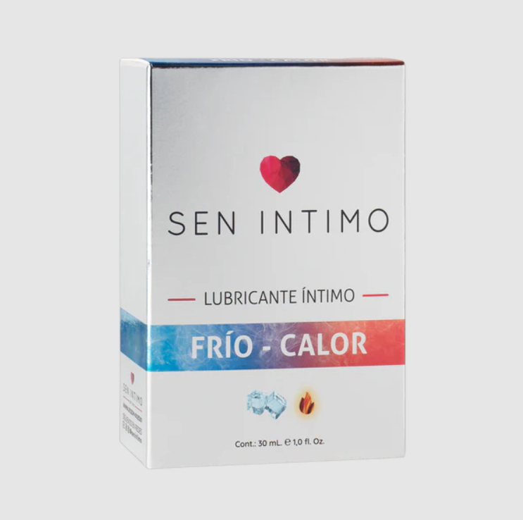 Lubricante Sen íntimo Multiorgasmos Frío/Calor de 30 ml, textura suave y estimulante para intimidad y placer.