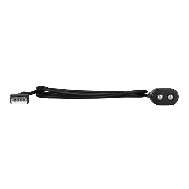 Cargador USB negro de la marca Satisfyer con cable para carga rápida y compatibilidad universal.