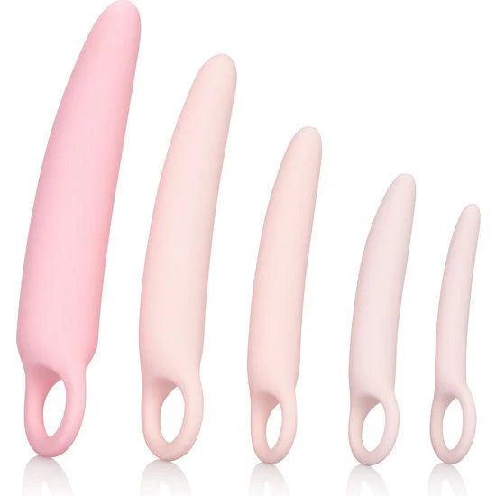 Dilatadores vaginales Eva Dilatadores Vaginales de la marca Juguito de Calzón, conjunto de diferentes tamaños para uso íntimo.