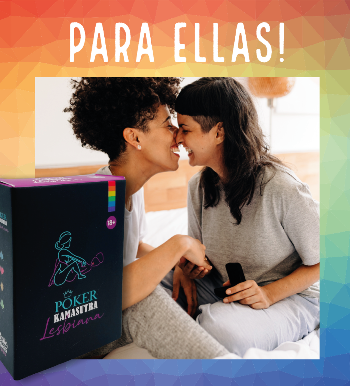 Juego de Cartas Poker Kamasutra Lesbiana