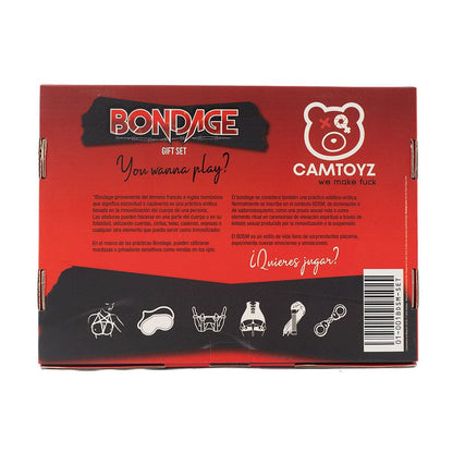 BDSM Kit Bondage Fiore Rojo