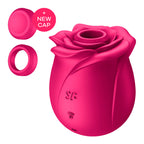 Succionador Satisfyer Classic Blossom en color rosa, diseño compacto y elegante para placer íntimo.