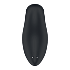 Succionador Satisfyer Orca Air Pulse visto desde atrás, con diseño en forma de orca y tecnología de pulsación de aire.
