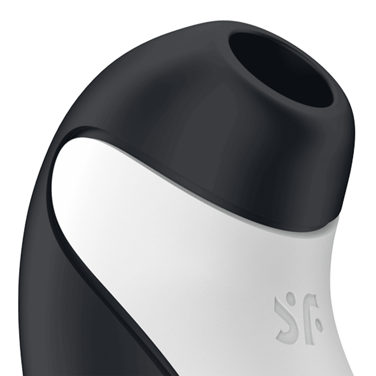 Succionador Satisfyer Orca Air Pulse, dispositivo de estimulación con diseño compacto y detalles en la imagen.